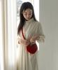 Mystikotita More Heart Flat Mini Crossbody Bag - Red