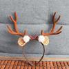 Elk Reindeer Hair Hoop Snowflak Xmas Hairband Cute Christmas Headband  New Year