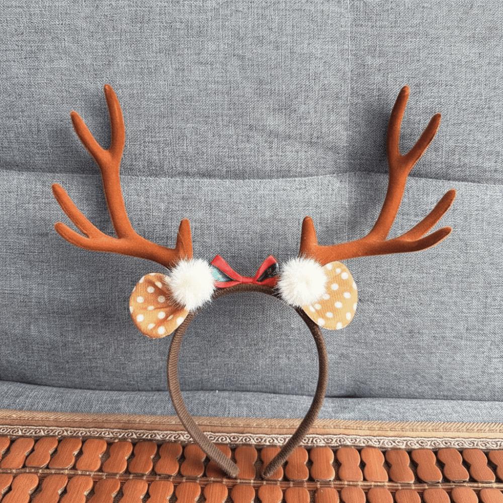Elk Reindeer Hair Hoop Snowflak Xmas Hairband Cute Christmas Headband New Year