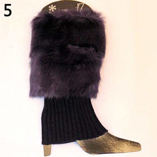 Women Fashion Winter Warm Boot Socks Crochet Short Socks Stretchy Leg Warmers