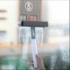 3 In 1 Window Cleaning Brush Glass Wiper for Bathroom Mirror Window With Spray