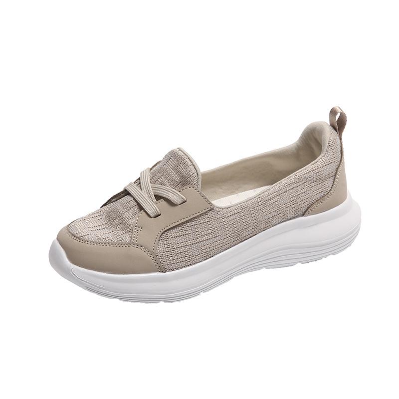 Women's Casual Slip-on Sports Shoes - All-Season, One-Step, Cross-Border Design