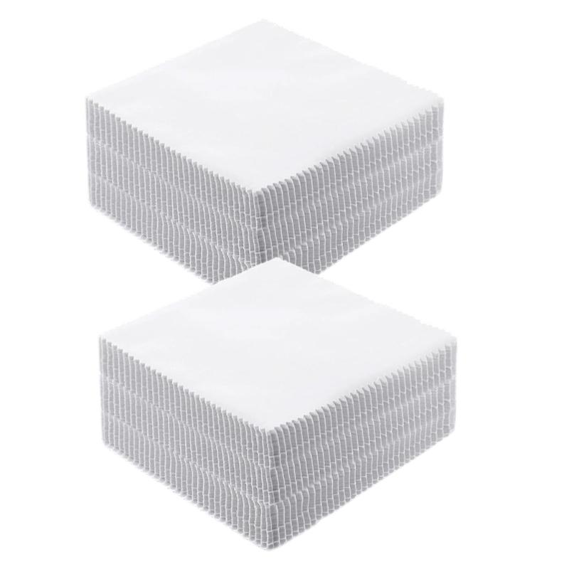 100pcs White Cotton Squares 12.7cm Size Microfiber Materials For Quilting And Craft