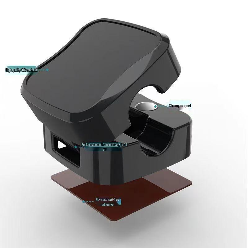 Self-Adhesive Magnetic Cable Organizer Clip for Desktop