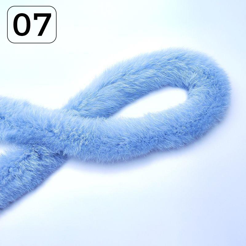 1 Meter Soft Artificial Rabbit Fur Furry Ribbon 6cm Fluffy Tapes DIY Trimming Hanfu Cloak Garment Edge Sewing Crafts Accessory