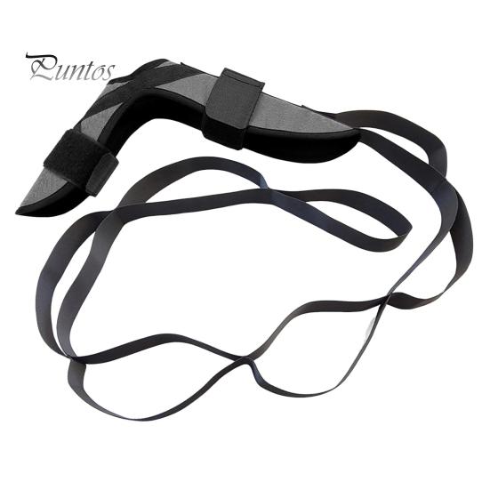 

Ремень для йоги с петлей, регулируемый для растяжки голени, для мужчин и женщин, для домашних тренировок, физиотерапевтических упражнений, лента сопротивления серый