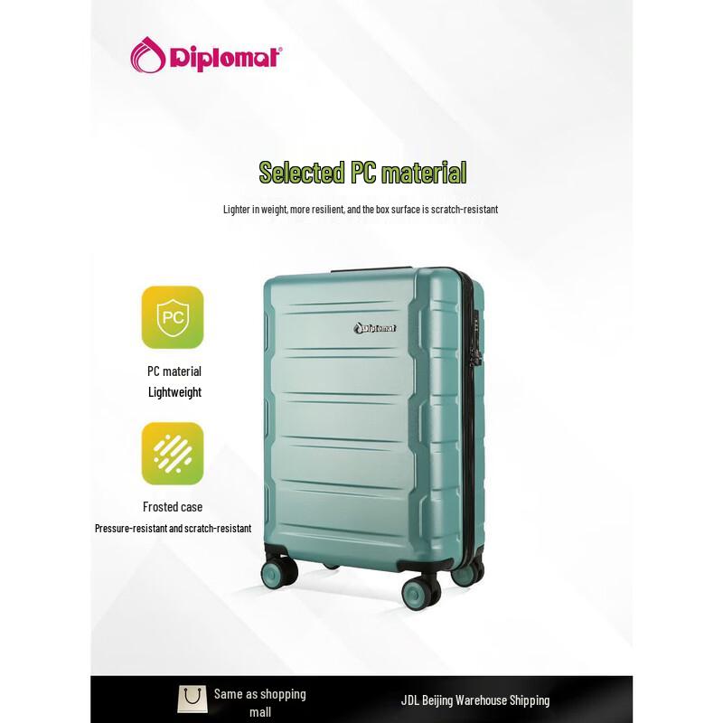 Diplomat TC-26082 Hardside Luggage with TSA Lock