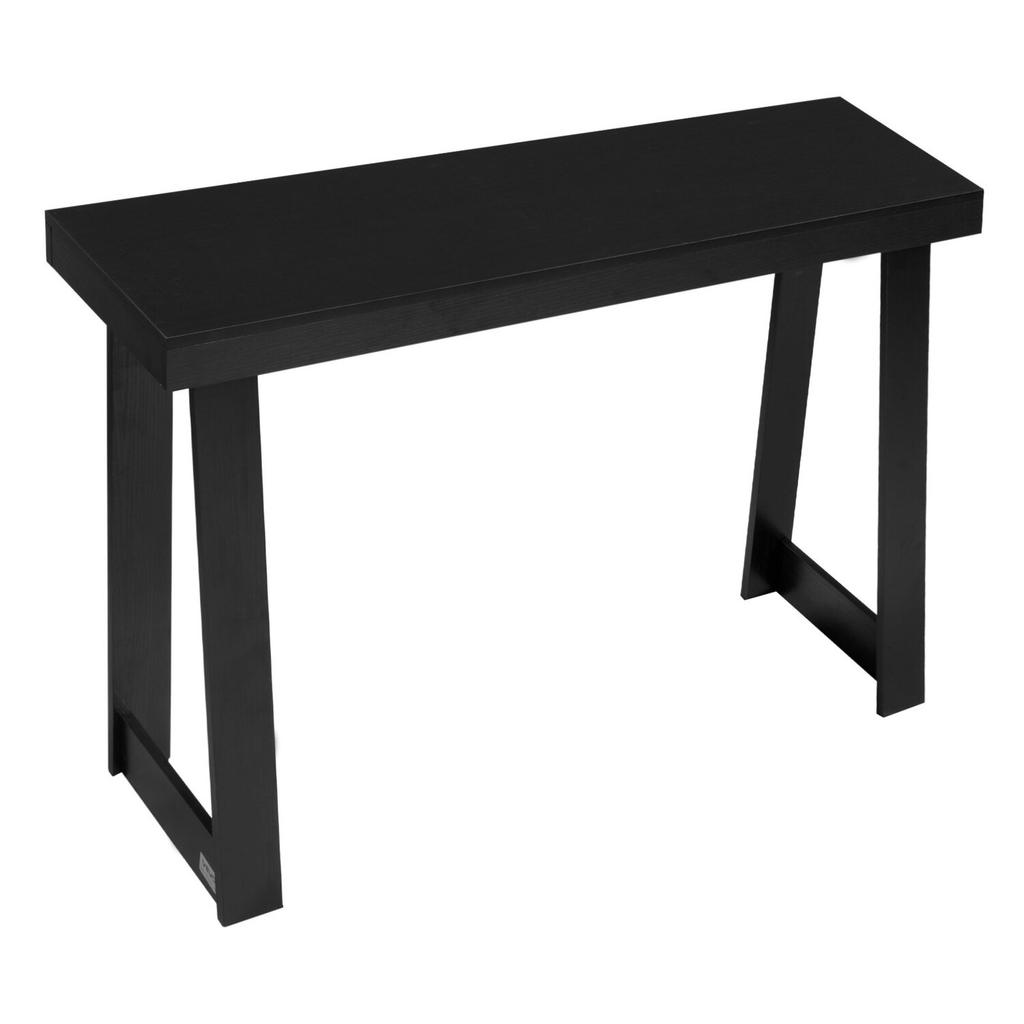 118 cm Console Table, Modern Desk Behind the Couch, Wooden Rectangle Entrance Desk, Narrow Long Sofa Table Accent Stand for Hallway, Bedroom, Living