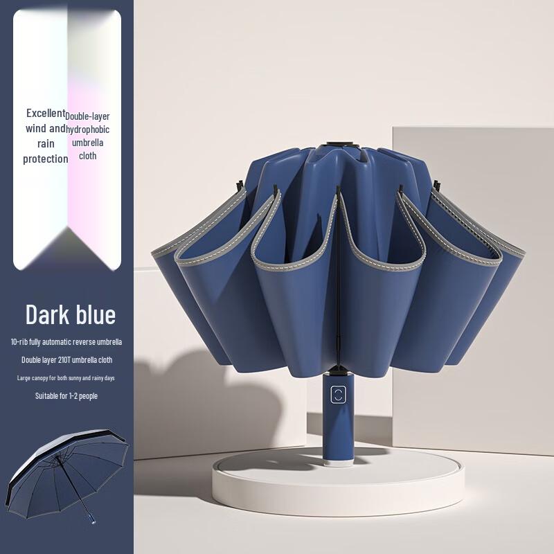 Nanqiao Reflective Reverse Automatic 10-Rib Umbrella