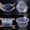 SANQIA Disposable Food-Grade Takeaway Bowls with Lids