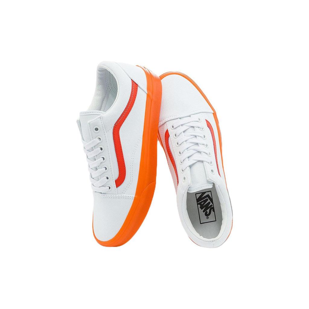 Vans Unisex Old Skool White Orange VN0000SBZ34