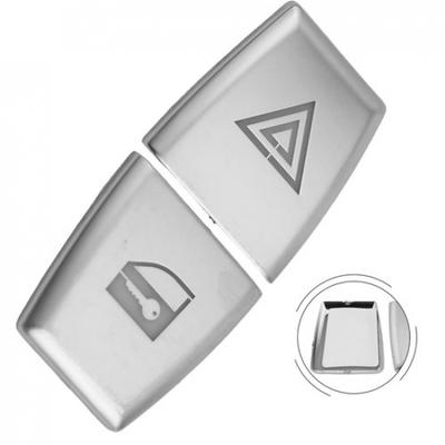 ABS Car Warn Light Button Cover Sticker for BMW 5 X6 E70 E71 E84 E60