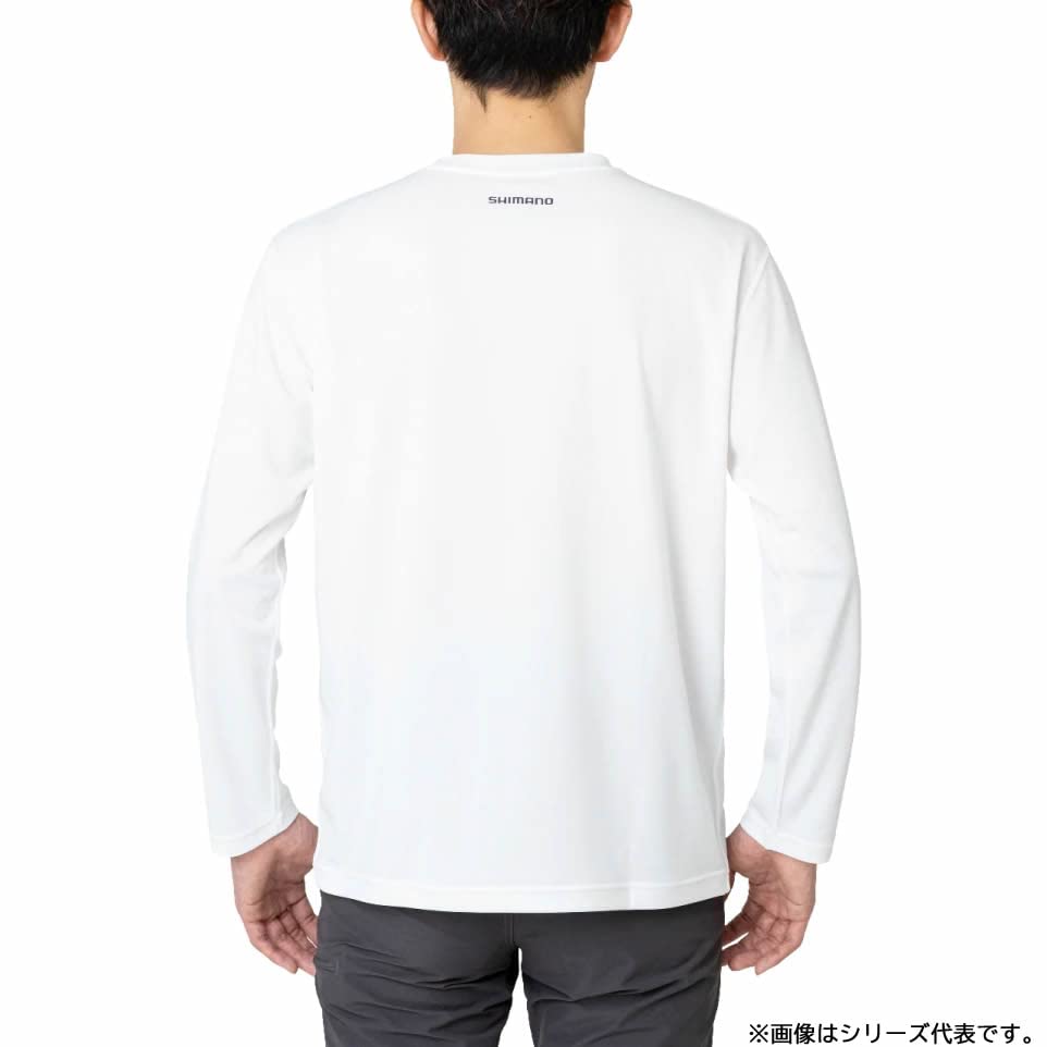 Shimano Graphic Long Sleeve Navy XS SH-010V