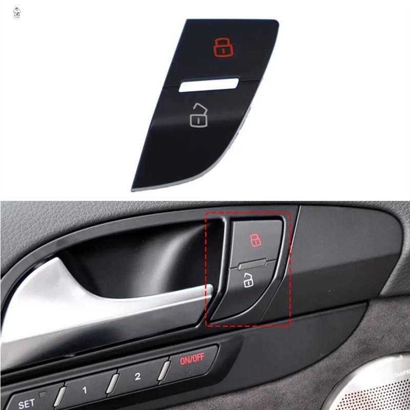 For  Q7 2007-2015 Door Lock Switch Button Cover Button Cap Cover
