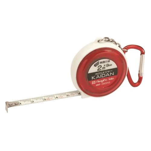Niigata Seiki SK Mini Tape Measure, KAIDAN, 9mm Wide, 2m, JIS Standard, MMF-0902KD