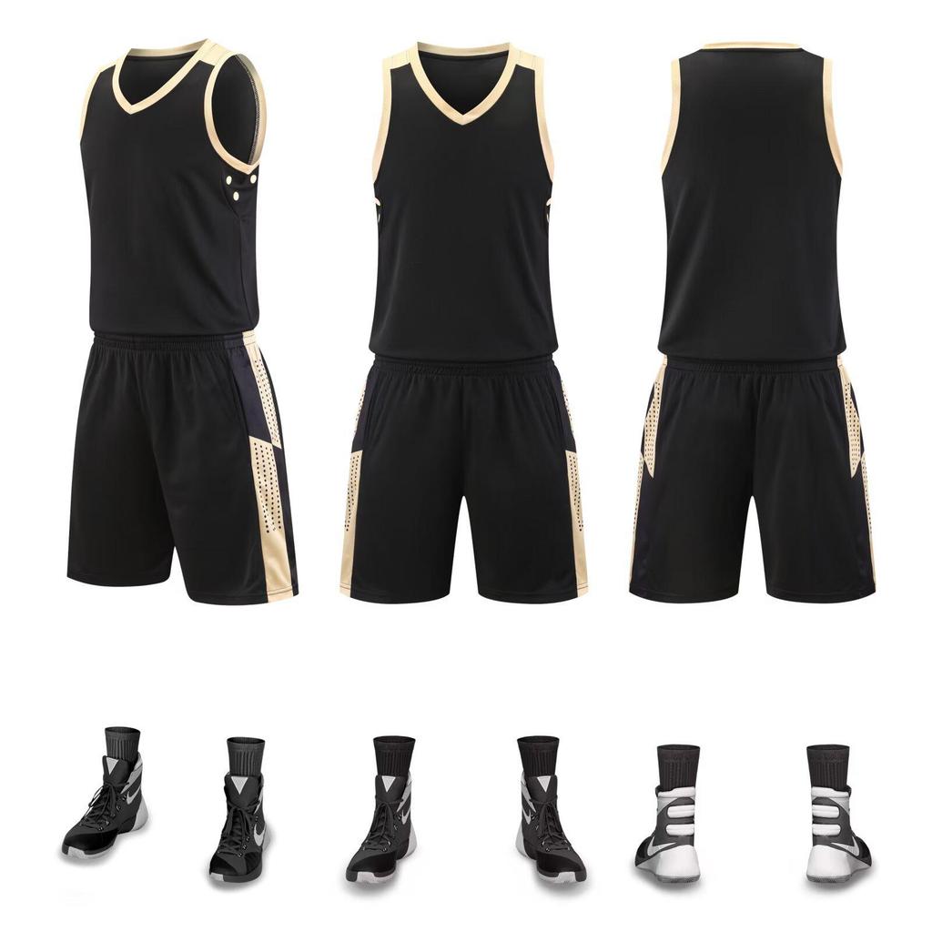 Breathable Summer Basketball Uniform Set for Students