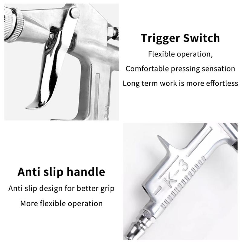 125Ml Mini Spray Gun 0.5Mm Nozzle Pneumatic Sprayer Professional Car Painting Repair Airbrush