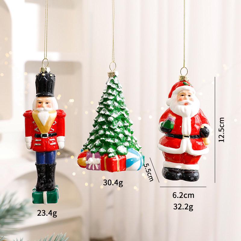 Christmas Old Man Pendant Ornament for Tree Festive Decoration