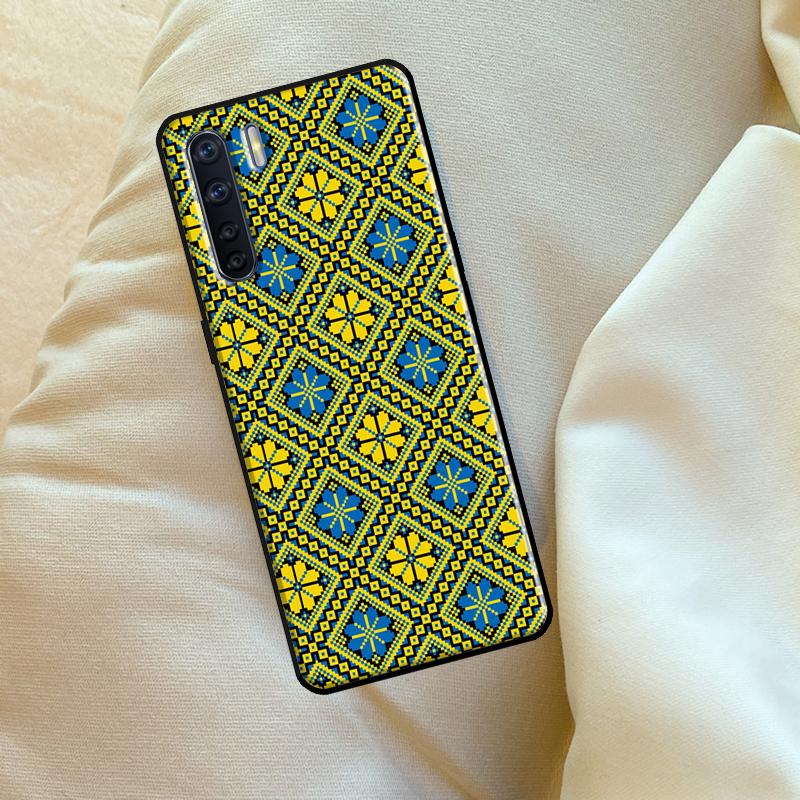 Ukraine Ornament Pattern Case For Oppo A98 A78 A18 A38 A58 A5 A6 Pro A54 A74 A94 A17 A57 A80 A60 A40 A96 A76 A16 A15