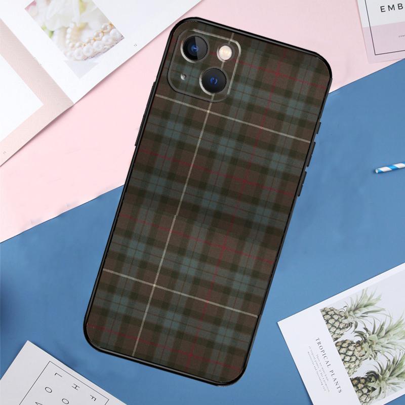 Fraser clan tartan Phone Case For iPhone 11 12 13 14 15 16 Pro Max Mini 6 Plus X XS Max XR Back Cover