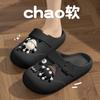 Fashion 2025 New Baotou Slippers Summer Women Indoor Anti Slip Women Shoes Anti Odor Fashionable Breathable Sandals Summer Women Shoes