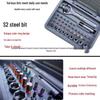 40-in-1 Multi-Function Ratchet Screwdriver Set for Multi-Angle, Bi-Directional Use in Household Maintenance