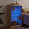 Vidaxl Szafka Z Oświetleniem Led, Dąb Sonoma, 60,5X37X100 Cm