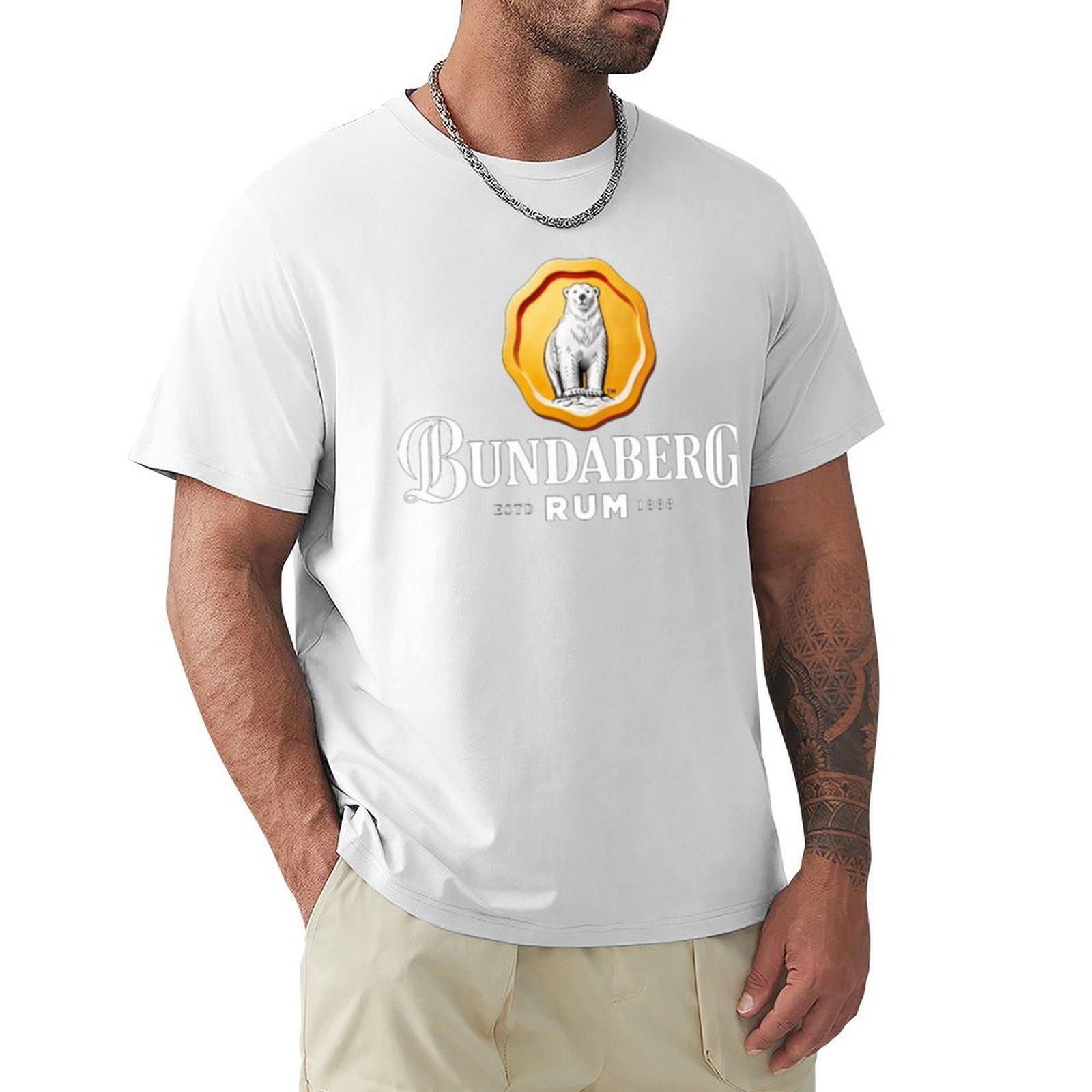 Engaging Bundaberg Rum Tshirt Casual Soft Cotton Short Sleeve Tee S