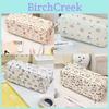 Polyester Folding Pencil Case For Students With Large Capacity And Cute Elephant Design