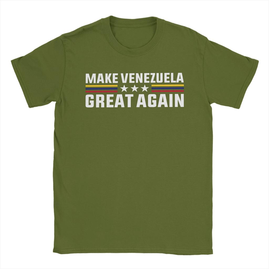 MakeVenezuelaGreatAgain Tee Shirt for Unisex Women Fashion T Shirts 100 Cotton Clothing