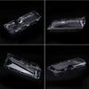 2pcs Car Headlight Clear Lens Cover for E46 4D 320i 325i 325xi 330i 330xi 02‑05 63126924043 63126924044