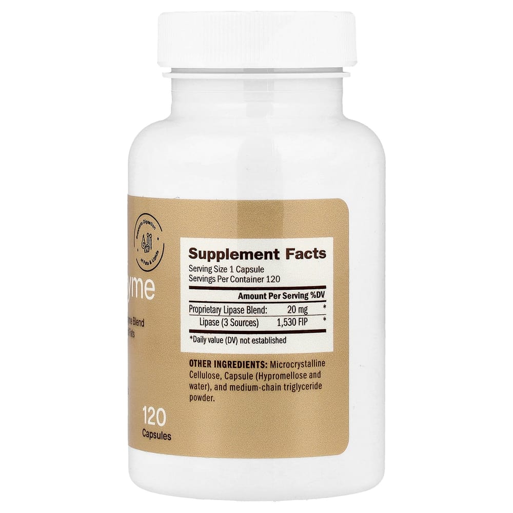 iHerb Houston Enzymes Lypazyme 120 Capsules