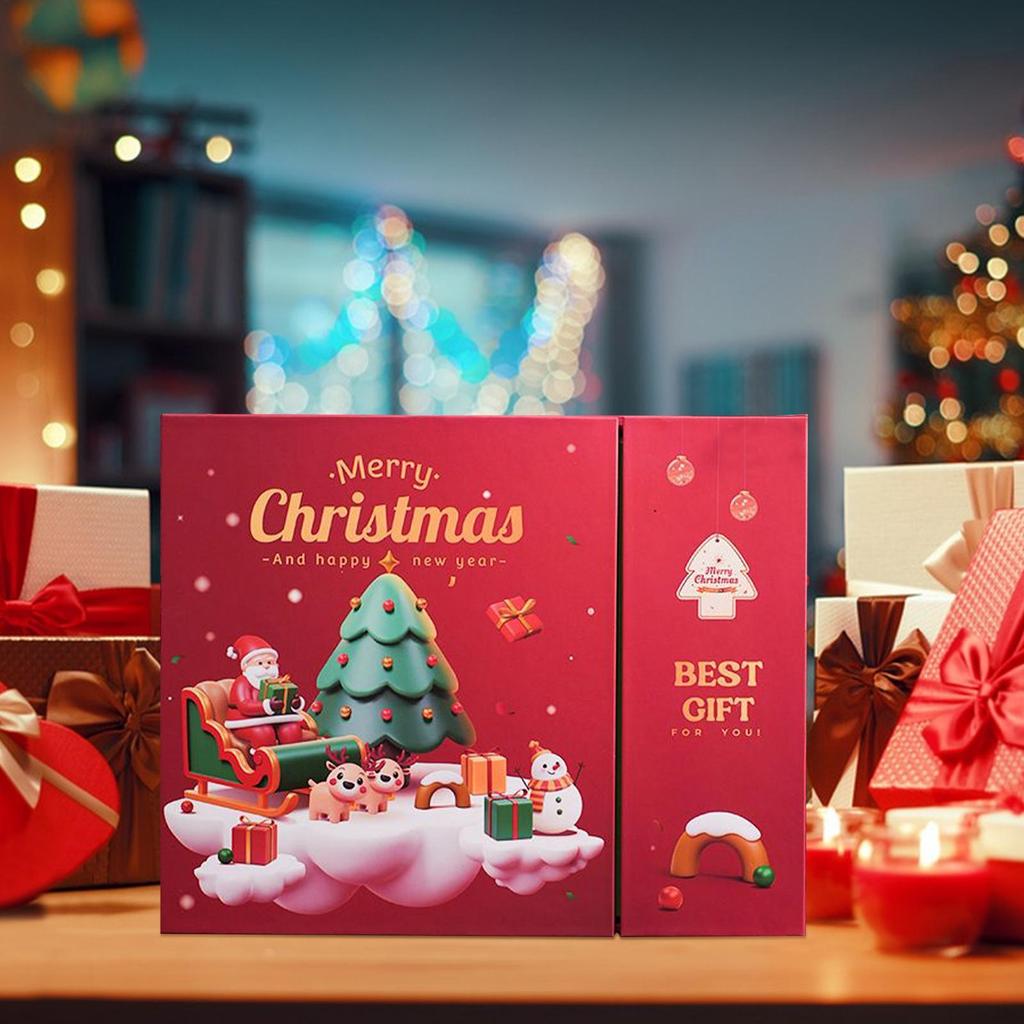 Christmas Advent Box 12 Days Countdown Number Boxes For Kids Empty Countdown Calendar For Christmas Family Gathering Party