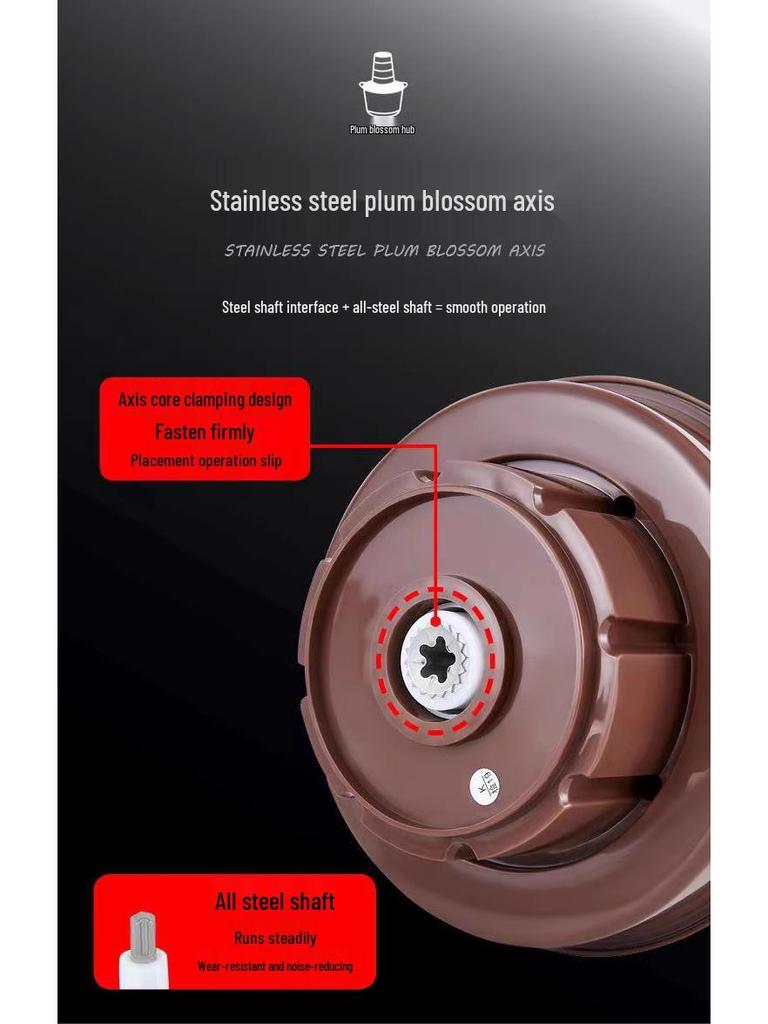 High-Power Multifunctional Food Processor: Electric Mincer & Mixer for Large Capacity