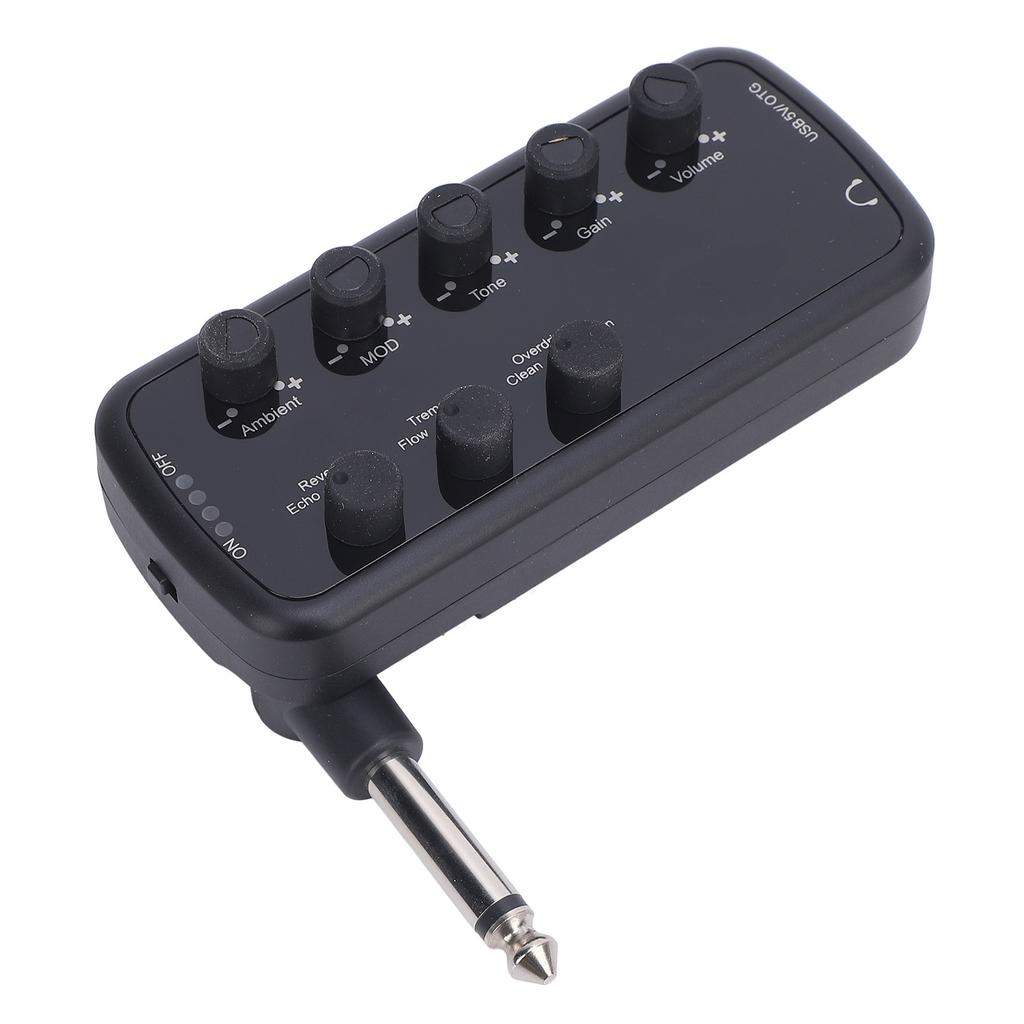 Bass Headphone Amplifier Multi Effects Clean Overdrive Distortion Echo Reverb Chorus Tremolo Deep Bass Headphone Amp