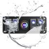 12/24V 4 In 1 ON-OFF Rocker Switch Panel for Car Marine Caravan RV Waterproof Circuit Breaker LED Voltmeter Double Light Switch