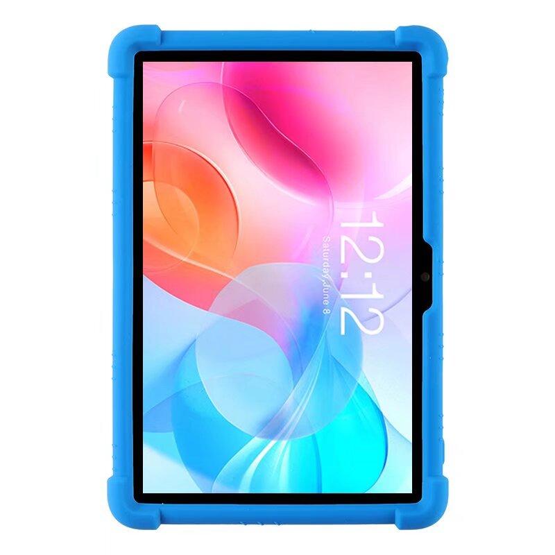 Kids Safe Soft Silicone Case Universal for Teclast M40 P30 Air P30HD 10.1" Adjustable Multi-angles Stand Cover Shockproof Shell