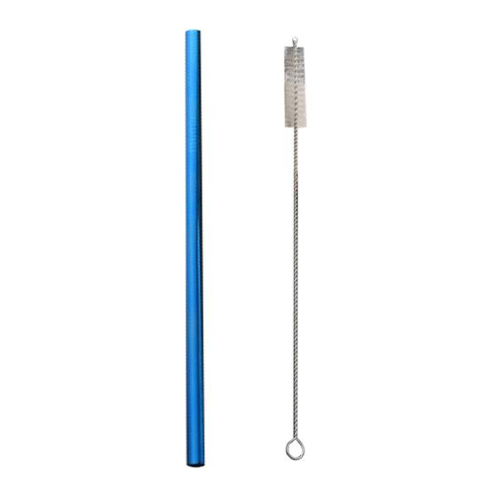 Набор соломинок для питья из нержавеющей стали — фото 7