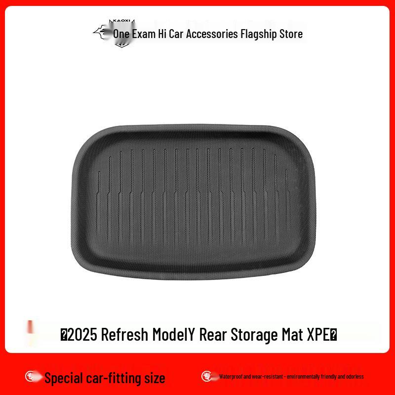 Eco-Friendly Waterproof XPE Car Floor Mats & Odorless Trunk Mat for Tesla Model 3/Y (L/R Drive)