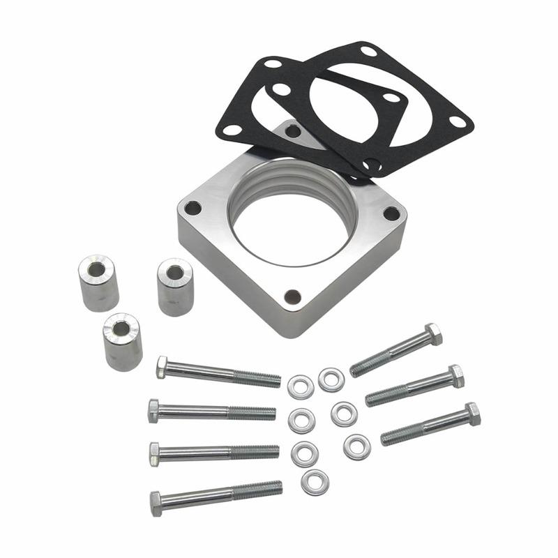 1068 Throttle Body Spacer Fits Models with 4.0L/ 2.5L Engines Only Fits 4-bolt Throttle Bodies for Jeep XJ, Comanche MJ WJ Etc