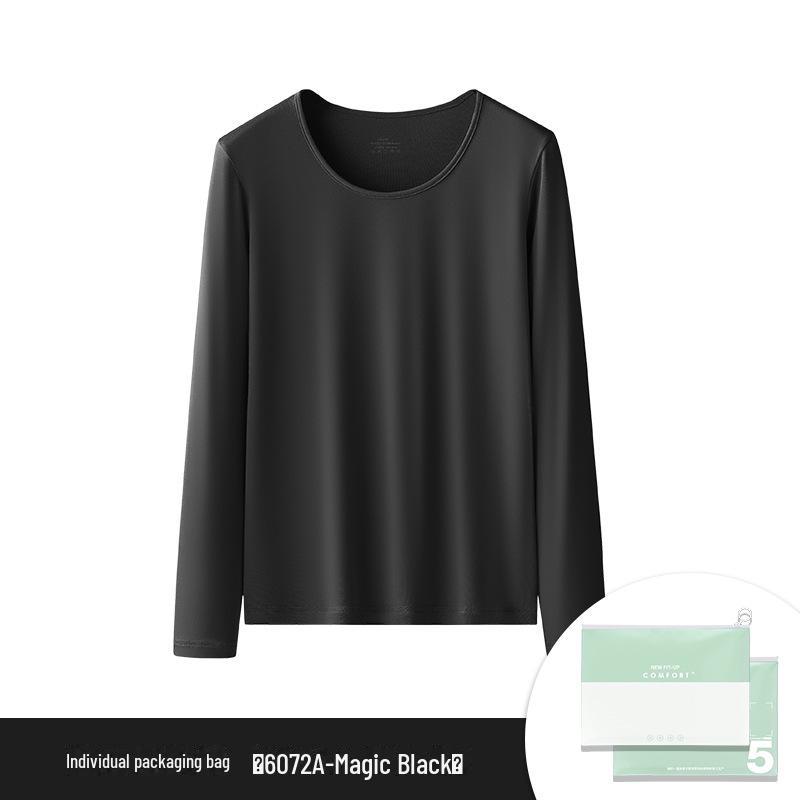 

Soft & Silky Seamless Modal Women s Double-sided Shirt - Solid Color, Thin, Perfect for Autumn & Winter 6072A, M