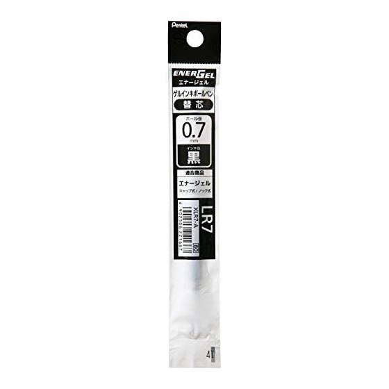 Стержень для шариковой ручки Pentel LR7 0,7 мм, черные чернила XLR7-A 0,6 см x 11,1 см