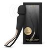 LELO SMART Wand 2 M Size Wand Massager, Relieve Muscle Tension, Pleasant Massager, Waterproof & Wireless, Black