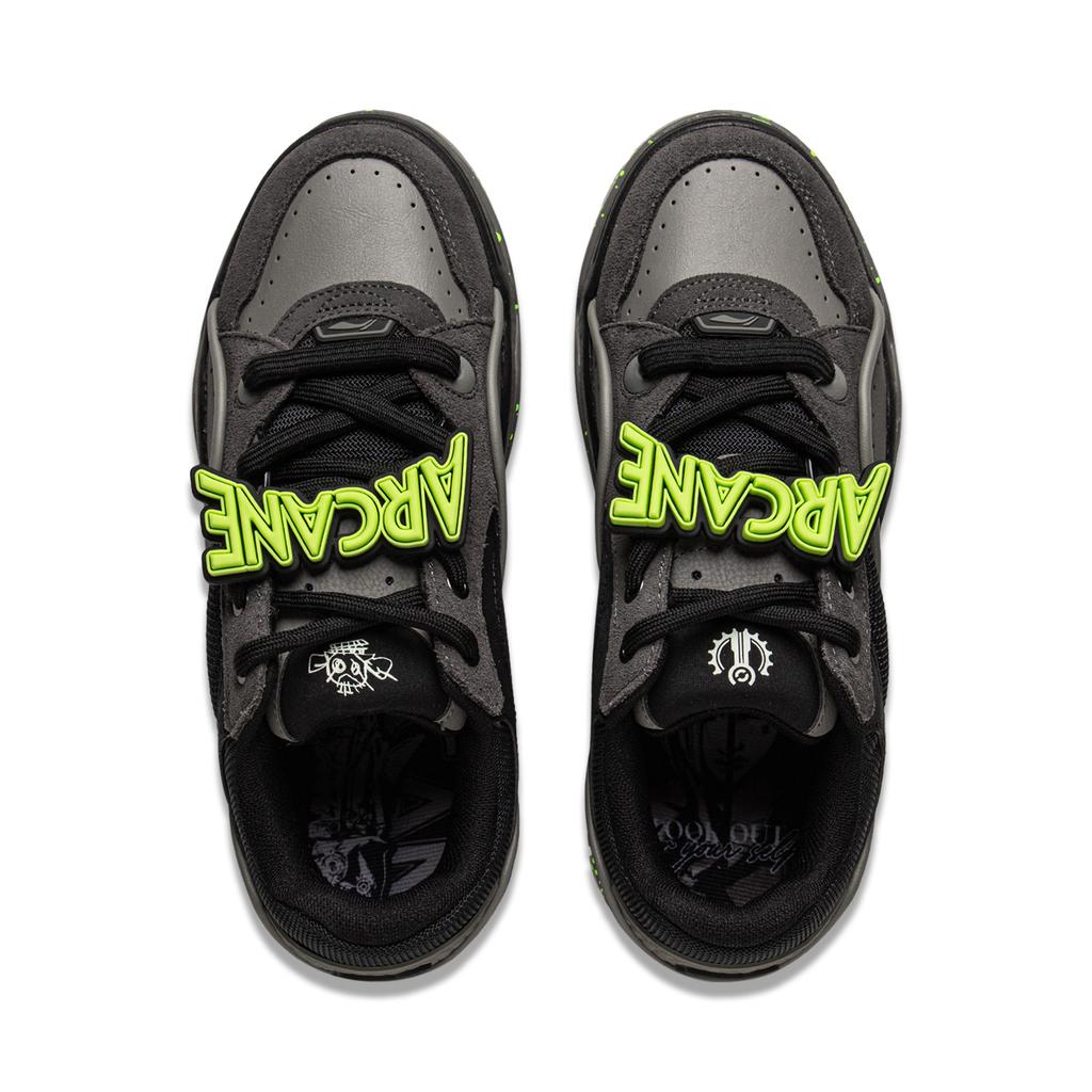 Li Ning League Of Legends X  Double City Battle Collaboration Classic Casual Sports Life Non-Slip Wear-Resistant Low-Top Sneakers AGCU583-1