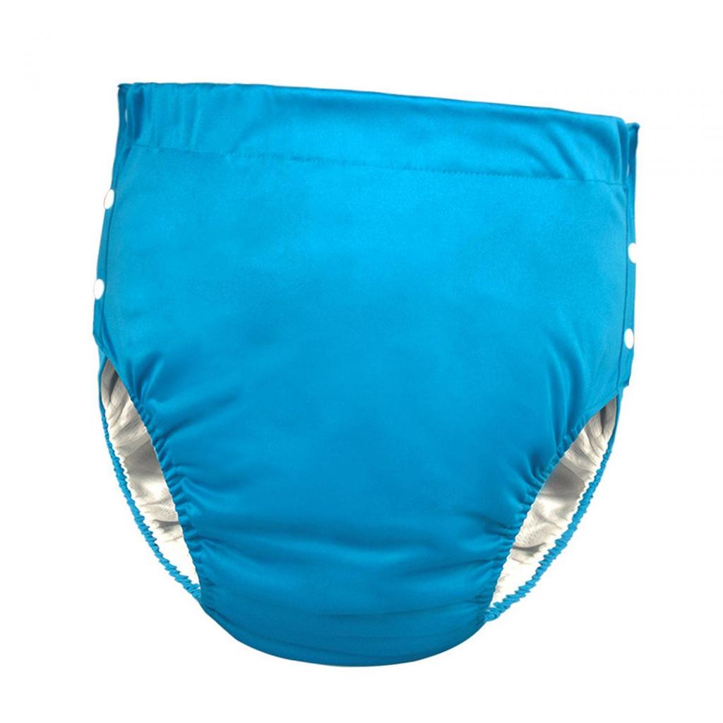 Adult Cloth Diaper Incontinence Pants Adjustable Nappy Cover Reusable Breathable Underwear