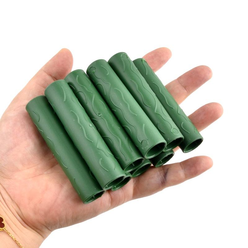 10pcs Plant Support Connectors ,Garden Stakes Grafting Stick Connectors Vines Climbing Plant Connecting Pipes 8/11/16/20mm