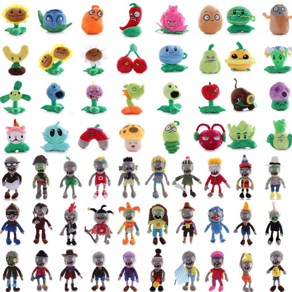 Popular Plant Vs. Zombies Plush Toy Set - Kids' Birthday Gift