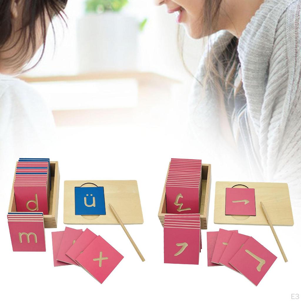 Children Chinese Letters Board Strokes Alphabet Tracing Tool Recognition Educational Toy for