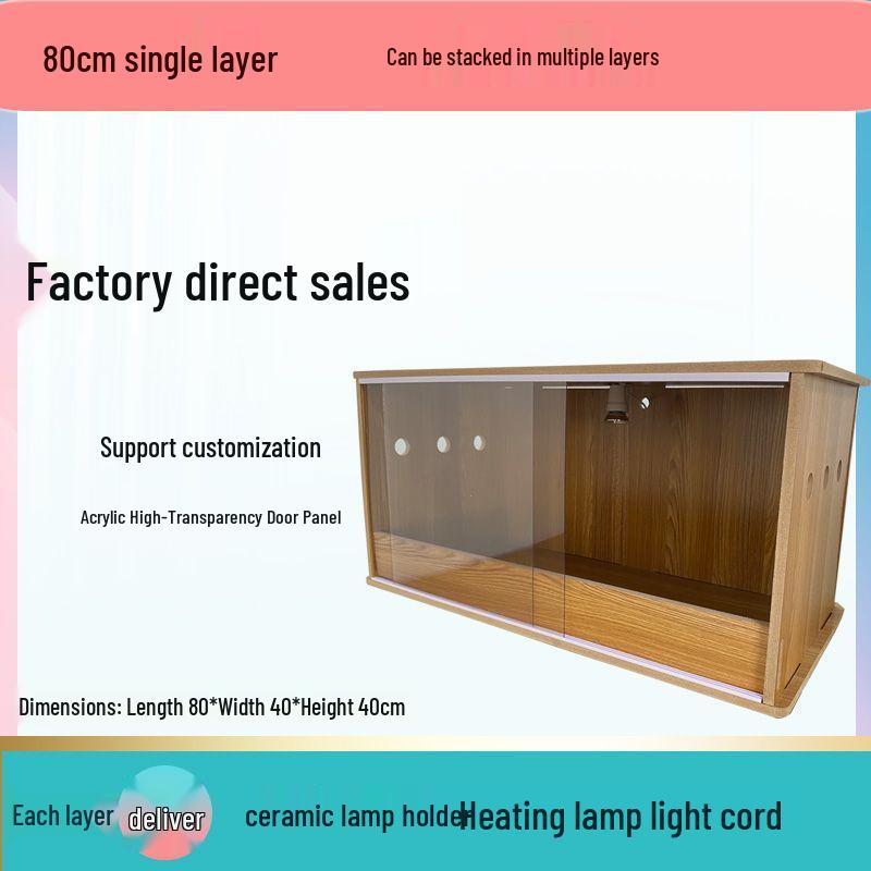 Multi-Layer Guinea Fowl Brooder & Warmer Cage for Chicks and Hamsters with Front Opening