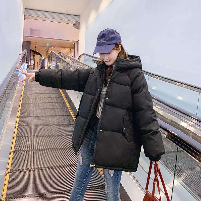 Padded Clothes Women's Short New Padded Jacket Korean Version Loose Padded Clothes Bread Clothes Winter Coat